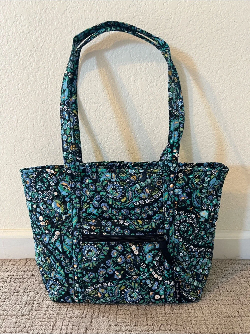 Vera Bradley Houseplant Print Shoulder Tote